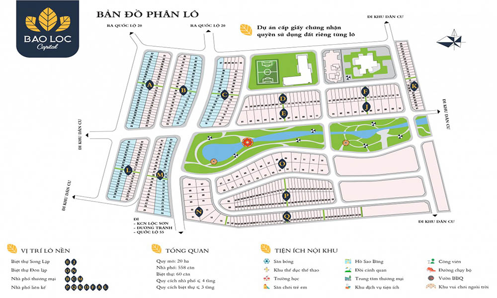 Thông tin dự án khu đô thị Bảo Lộc Capital