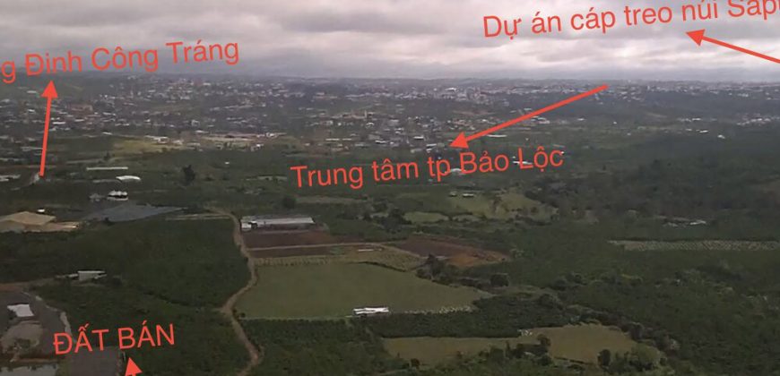 Bán lô đất mặt tiền 15000m2 xã Lộc Châu, Bảo Lộc view đẹp