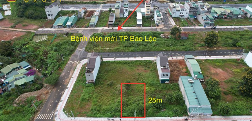 Bán lô đất view núi 5x25m Thành phố Bảo Lộc giá rẻ