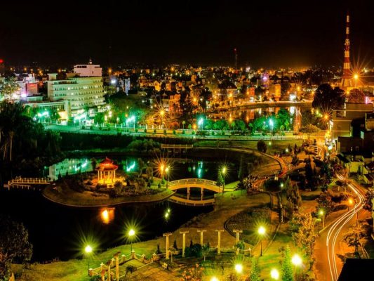 Thành phố Bảo Lộc về đêm